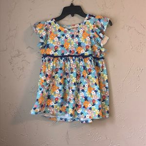 Wildflowers size 12 girls top
